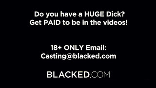 BlackedRaw - Lauren Phillips durván análba kefélve