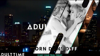 ADULT TIME - Krissy Lynn szőrös picsája megdugva