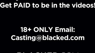 BLACKED - Diamond Banks muffját hatalmas farokkal reszelik