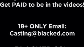 BLACKED - Ava Koxx és egy méretes hatalmas fekete pöcs