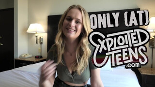 Exxx Teens - Szőrös muffos csajszi casting forgatás pornója