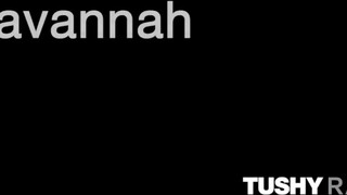 TUSHYRAW - Savannah Bond segglukába barna kárót tolnak
