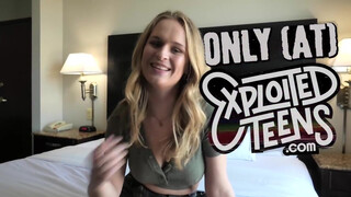 Exxx Teens - Cuki világos szőke a castingon