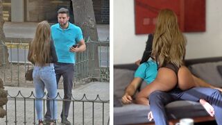 Forró venezuelai csajszi csoki tangában kapja meg a gazdag gringo faszát