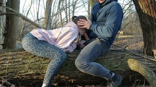 Megbasztam egy fullos házas idegent a parkban