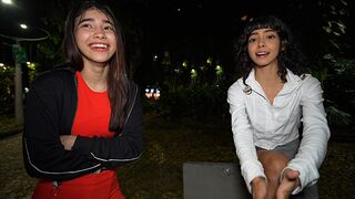 Nyilvános felszedés: parkban találtuk és belecsaltuk egy vad hármasba